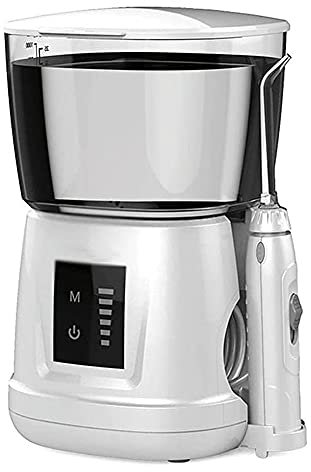 Irrigatore orale professionale del controsoffitto elettrico del flosser del flosser for i denti, il flosser dentale della famiglia dell'irrigator orale professionale 1000ml con 6 punte multifunzionali
