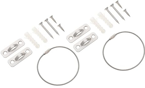BRIGHTFUFU 2juegos Accesorios Para Dispositivos Anticaídas De Correas Para Muebles Kit De Anclajes Para Muebles Anclajes Para Seguridad Infantil Correas De Seguridad Para Del Hogar Usos Sala
