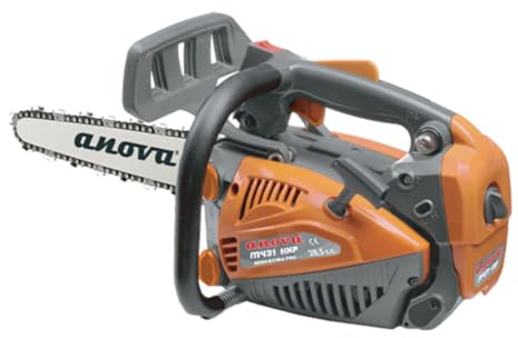 ANOVA - Motosierra | 1.0 KW | 28,5 CC | 3,26 KG | Mezcla Combustible (Gasolina:Aceite) 50:1 | Arranque Manual | Para Tala, Poda y Corte de Madera en Jardín y Trabajos Forestales | Diseño Robusto