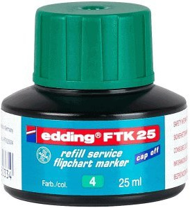 Edding Nachfülltinte edding FTK 25 für edding Flipchartmarker 25ml grün