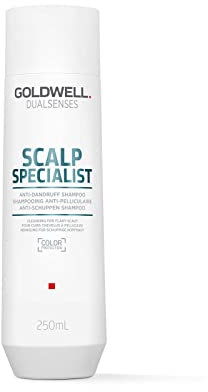 Goldwell Dualsenses Scalp Specialist, Shampoo Antiforfora per cuoio capelluto sensibile o capelli che tendono a diradarsi, 250ml