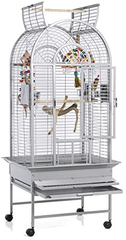 Montana Cages | Käfig, Voliere Haiti - Platinum für Großsittiche & Papageien