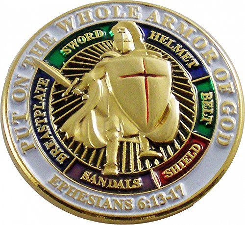Eagle Put On The Whole Armor Of God 1 Lapel Pin