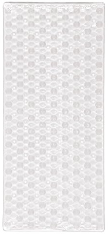Kleine Wolke Wanneneinlage Honey Clear 36 x 80 cm | Schneller Wasserabfluss dank Drainage-Löchern, maschinenwaschbar