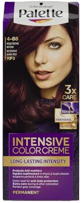 Schwarzkopf Tavolozza di tinture per capelli Salon Colors 4-88 Rosso scuro intenso