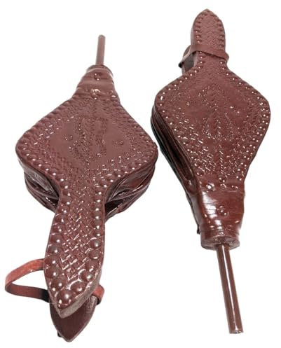 Terrapin Trading Moroccan Morocco Metal Leather & Wood Fire Bellows Bellow Cosmetic Imperfections