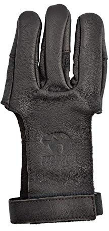 Bearpaw Bogenhandschuh Schießhandschuh Zielgenleder S-XL Damaskus XS-XL (L)
