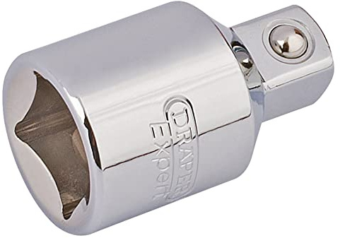 Draper D67B/B 1/2(F) x 3/8(M) Socket Converter, Blue