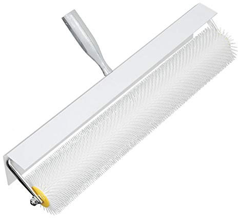 Rullo per Massetto, Rullo a Spuntoni per Massetto, Rullo a Bolle Ø90x500mm per Massetti, Rullo Autolivellante per Pavimenti con Punte per Rimuovere Colla/Resina/Cemento/Intonaco