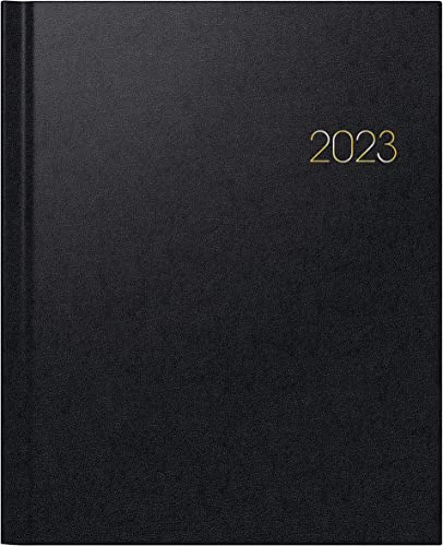 BRUNNEN Wochenkalender Modell Manager Wt 7 - weektimer® 2023 Blattgröße 21 x 26 cm schwarz