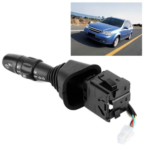 Fidun Auto Interruttore di Controllo degli Indicatori di Direzione Leva del Piantone dello Sterzo Dell'indicatore 96387324 Per Lacetti 2003-2007 Nubira 2003-2007