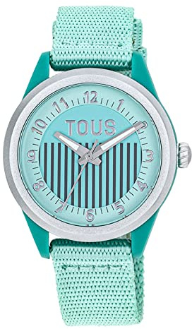 TOUS Watches Mini Vibrant Reloj para Mujer Analógico de Cuarzo japonés con Brazalete de Nylon 200351085