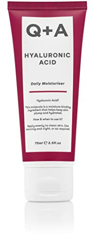 Q+A Crème à l'acide hyaluronique pour visage, 75ml