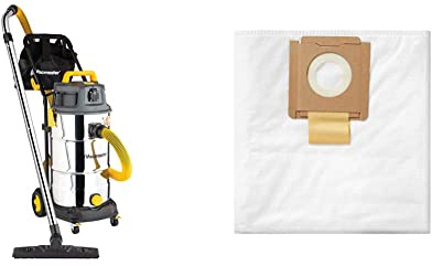 Vacmaster WD L38 L Class 38L Wet & Dry Vacuum 240V - 1600W Twin Fan Motor - Advanced HEPA 13 Filtration - Dust Extractor For Commercial & Professional Use with 30 additional Dust Bags