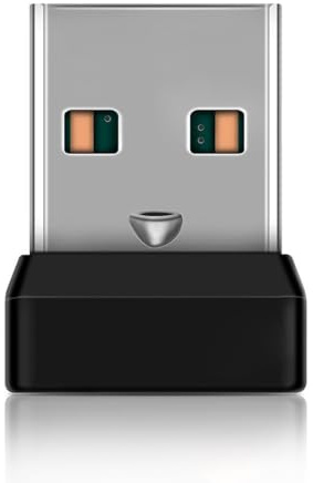 WUUISDNX Receptor inalámbrico de 2,4G, Dispositivo de conexión rápida para el hogar y la Oficina, Teclado de Ordenador, ratón, transmisor, Adaptador USB, Accesorio para PC