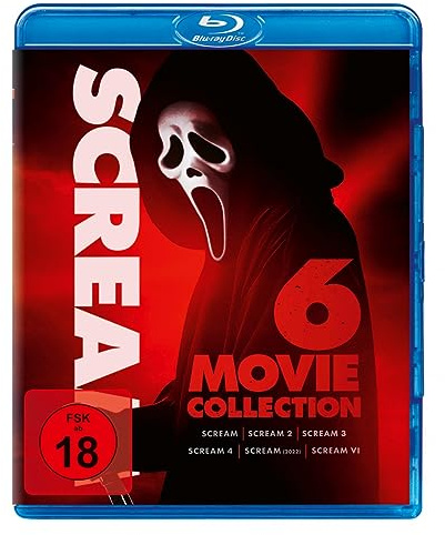 Scream 6-Movie Collection [Blu-ray] [Region B]