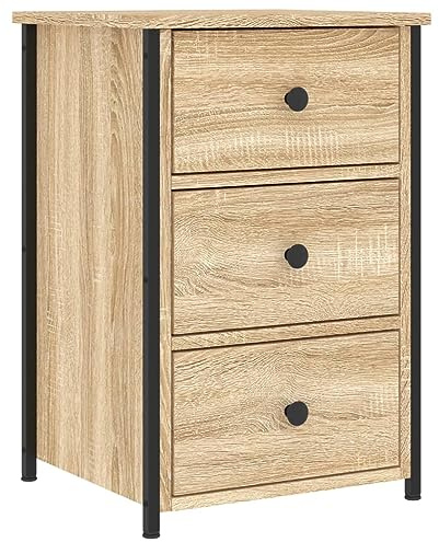 vidaXL Nachttisch Sonoma-Eiche 40x36x60 cm Holzwerkstoff