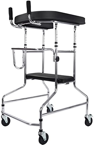 Rollator Leichter Rollator für Kinder mit Sitz und Rädern - Behinderungshilfen Leichtes Gehgestell Stabiler Indoor Rollator