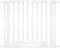Safetots Wooden Elegance Gate, White, 87cm - 95cm, Pressure Fit Safety Gate, 65cm Extra Wide Doorway, One Piece Extra Wide Gate for Stairs, Hallways and Doors, Stylish Design Easy Installation