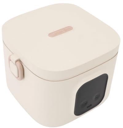 Lonchera Eléctrica, 500 Ml Acero Inoxidable 304 Temperatura Ajustable Recargable Portátil Lonchera Térmica, Tazón Calentador de Alimentos | Lonchera Térmica para Casa Viajes