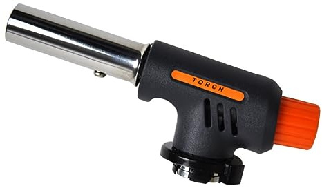 CHICAMPERA Brûleur à Flamme Butane à Gaz Pour Cuisson Le Soudage Le Barbecue Camping Vaporisateur Avec Allumage Piézoélectrique
