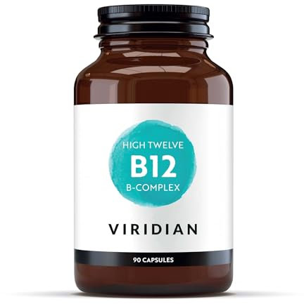 Viridian High Twelve B12 Complex | Complejo Vitamina B12 Vegano - 90 cápsulas