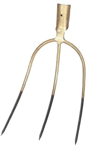 Kerbl - Streugabel ohne Stiel 3 Zinken 26 x 20 cm - 50106
