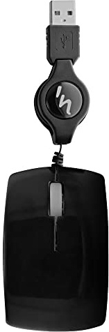 T'nB - Souris Filaire Ultra compacte Guppy Noire