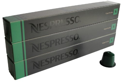 Nespresso Espresso Capriccio Coffee Machine – 30 capsules