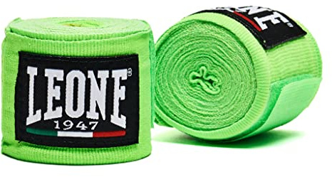 LEONE 1947 Vendajes, verde ácido, 350 cm