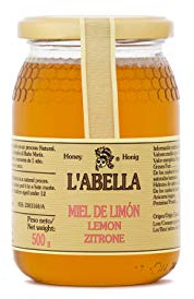 Zitronenblütenhonig aus Spanien - Zitronenhonig - Premium Qualität - Naturprodukt - kaltgeschleudert - fruchtiger Geschmack der Zitrusfrucht , Größe:500 ml, Geschmack:Zitrone