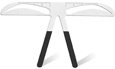 Permanent Make-Up Augenbrauen-Tatoo Shaper Einfach Zu Verwenden Augenbraue-Schablone Schminkset DIY Schablonen-Schablone Shaping-Tool (Classic Braue)