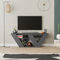 Hocuspicus HOCUS PICUS Modern Designed TV Unit for Livingroom up to 42 Inch TVs | Engineered Wood |110x30x40cm | Easy to Assemble and Clean (Anthracite)