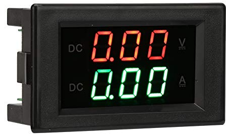 YB4835VA Ampèremètre de Tension Intégré à Double Affichage Ampèremètre du Voltmètre DC 0~100V 20A