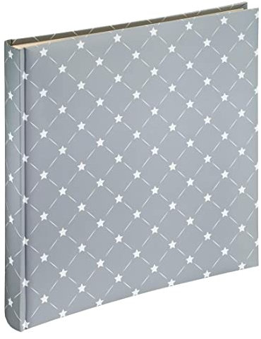 Jumbo-Album Skies II, 30x30 cm, 60 weiße Seiten, Grau