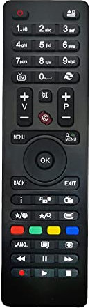 Sostitutivo Telecomando Telefunken RC-4875 per Telecomando Telefunken TV TFLD32HD82B TF40189LED13 T46R912FHDDVB-T TFL50FHD50210B L65F243A3C