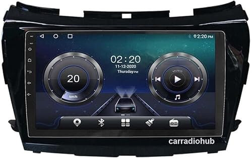 MLXABH Navigatore satellitare per Auto Stereo Android 11 nel cruscotto per MUR-ANO 2015-2017 Navigazione GPS 10.1'' unità Principale Lettore multimediale Ricevitore Video Controllo del Volante Ca