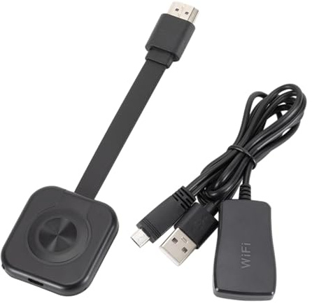 Kompakt projektor - resevänlig 4K-projektor, enkel installationsprojektor | mångsidig projektor 1080p 4K TV-projektor, smartphone-tillbehör, för videor, presentationer, musik, dokument,