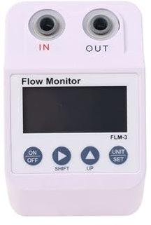 Contador de Agua, Monitor Filtro Medidor De Flujo De Agua Pantalla Digital Electrónica Purificador De Agua Alarma Y Función De Ahorro De Energía Fácil Uso , para uso doméstico en el jardín