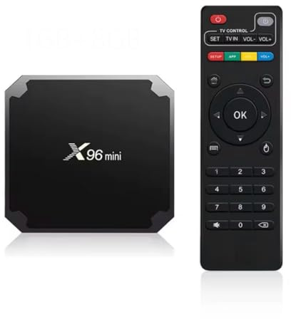 2GB RAM 16GB ROM, X96 MINI Android 9.0 OS TV Box, Amlogic S905W Quad Core CPU, WiFi LAN
