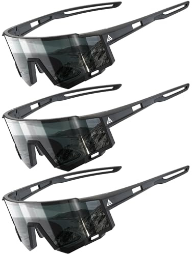 KALIYADI Kids-Sunglasses Sports Sunglasses-for-Kids: Youth Sun Glasses with UV400 for Running Cycling Age 6-14