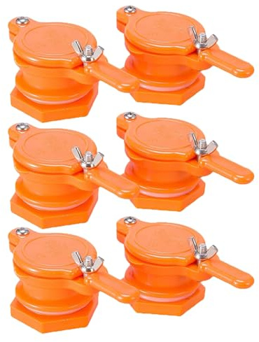Lot de 6 robinets de distribution de miels pour l'apiculture et la récolte