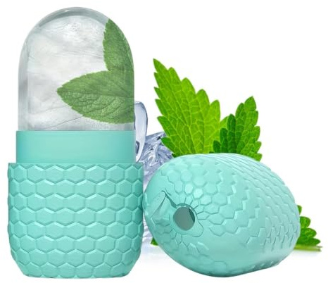 Ice Rollers Viso Rullo Di Ghiaccio Facciale Rullo Ghiaccio Viso Stampo In Silicone Riutilizzabile Massaggio Per Il Visos Strumento, Dal Gonfiore, Riduzione Dei Pori