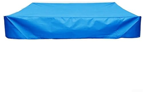 Sandkasten-Abdeckung aus Oxford-Stoff, für Kinder, quadratischer Sandkasten-Schutz gegen Blätter, Schmutz und Ablagerungen, Gartenhof-Zubehör, Größe 120 cm (150 x 150 x 20 cm)