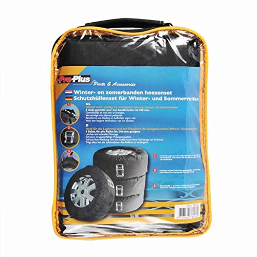 ProPlus Reifenhüllen Profi Set von 4 Stück
