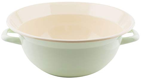 Riess, 0298-006, Weitling Ø 36cm, BUNT PASTELL, Emaille, Vol. (rec.): 6,5 Liter, Made in Österreich, LBH: 40,7x37,3x15,2cm, 1,887kg, Induktionskocher kompatibel, Gasherd geeignet, Ofenfest