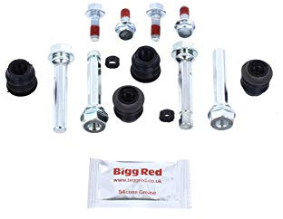 Bigg Red - Brake caliper Slider Pin Kit - Compatible with GS300, IS200, IS300, SC 430, GS 430 1997-2010, MR2 SW20, Celica, Corolla, Carina E 1992-2002, Avensis Picnic