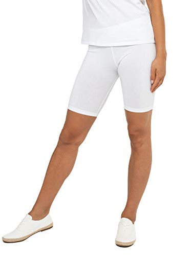 Celodoro dam korta leggings (1 styck), stretch-Jersey cykelbyxor av bomull