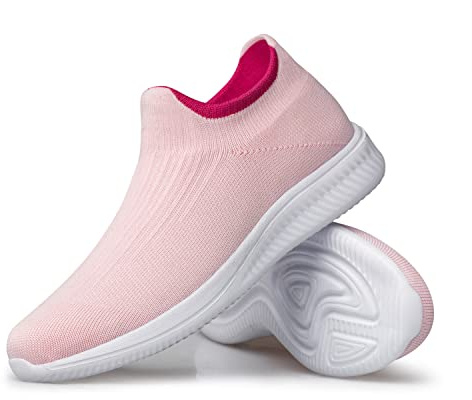 vibdiv Slip on Trainers for Women Walking Shoes Ladies Trainers | Flats Lightweight Mesh Breathable Comfortable