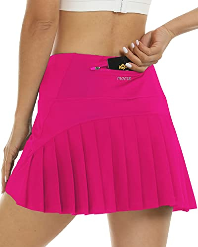 MoFiz Falda Pantalon Mujer Faldas Padel Deportivas Plisadas Verano Golf Tenis Skirt con Bolsillos